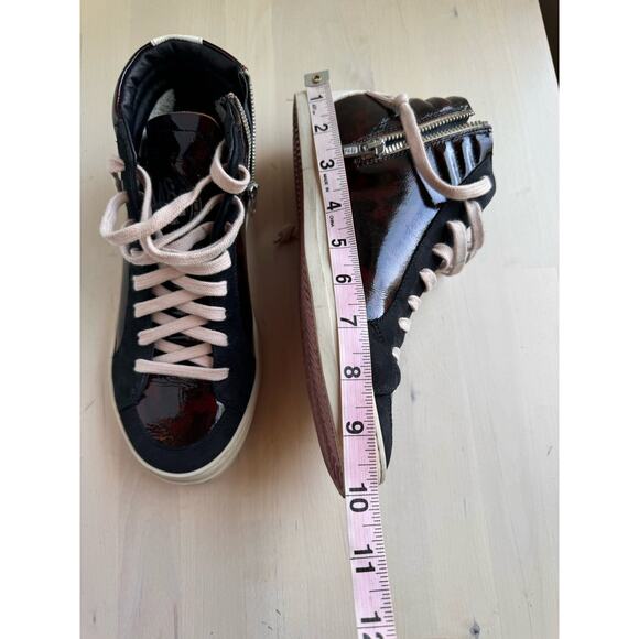 P448 Women's Skate Tortoiseshell Print High Top Sneakers size 36 / us 6 - Picture 10 of 14